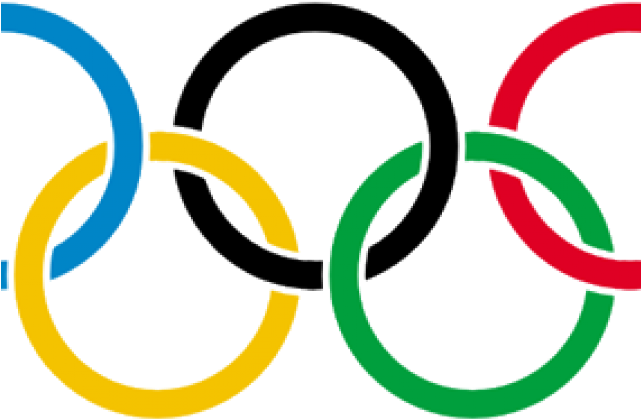 Gymnast Clipart - Transparent Olympic Rings (640x480)