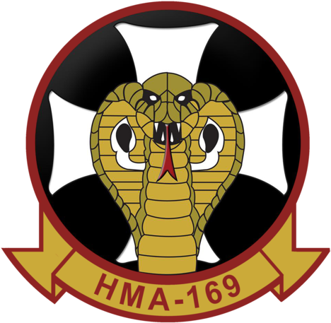 Hma-169 Vipers Sticker - Military Patches Sticker (478x480)