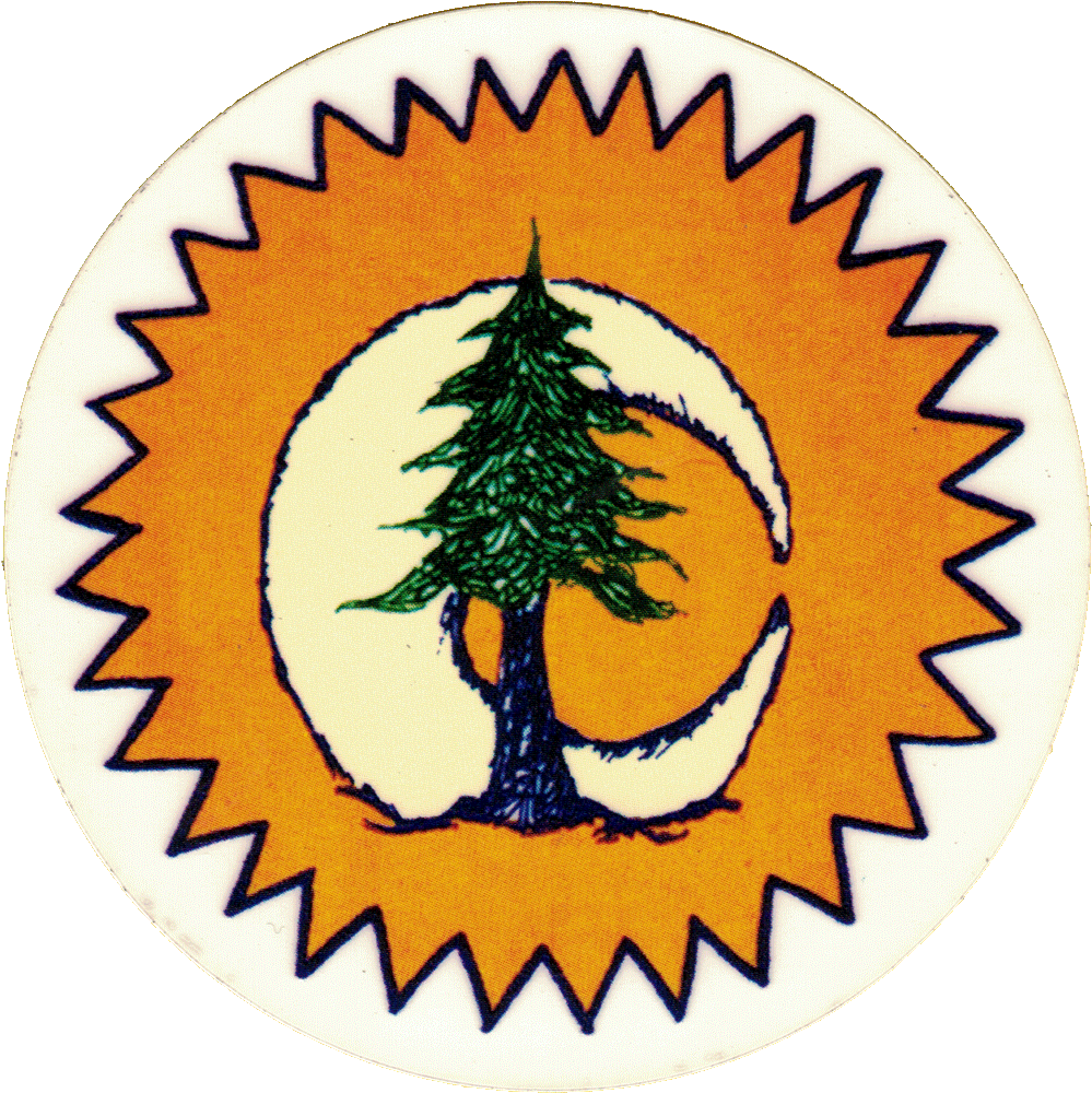 Sun Moon Pine Tree - Design Design Design Mousepad (999x1000)