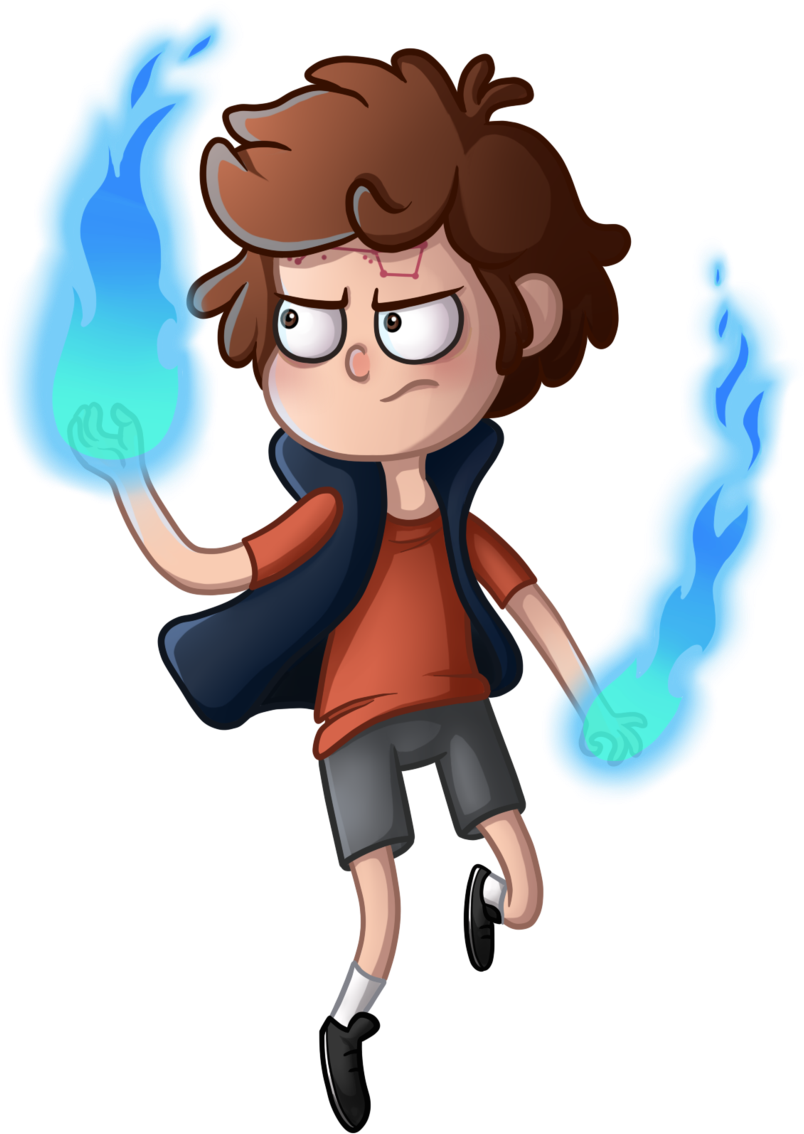 Thecheeseburger Dipper Ackin' Cray-cray By Thecheeseburger - Gravity Falls Dipper's Powers (1024x1229)