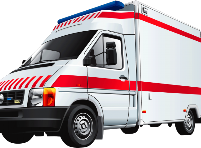 Ambulance Clipart Generic - Wakaf Tunai Mobil Dakwah (640x480)