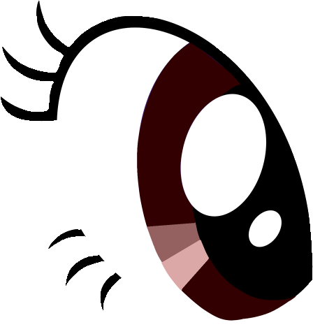 My Eye Mlp Vector By 9cynthia On Deviantart Rh 9cynthia - My Little Pony Eye (500x500)