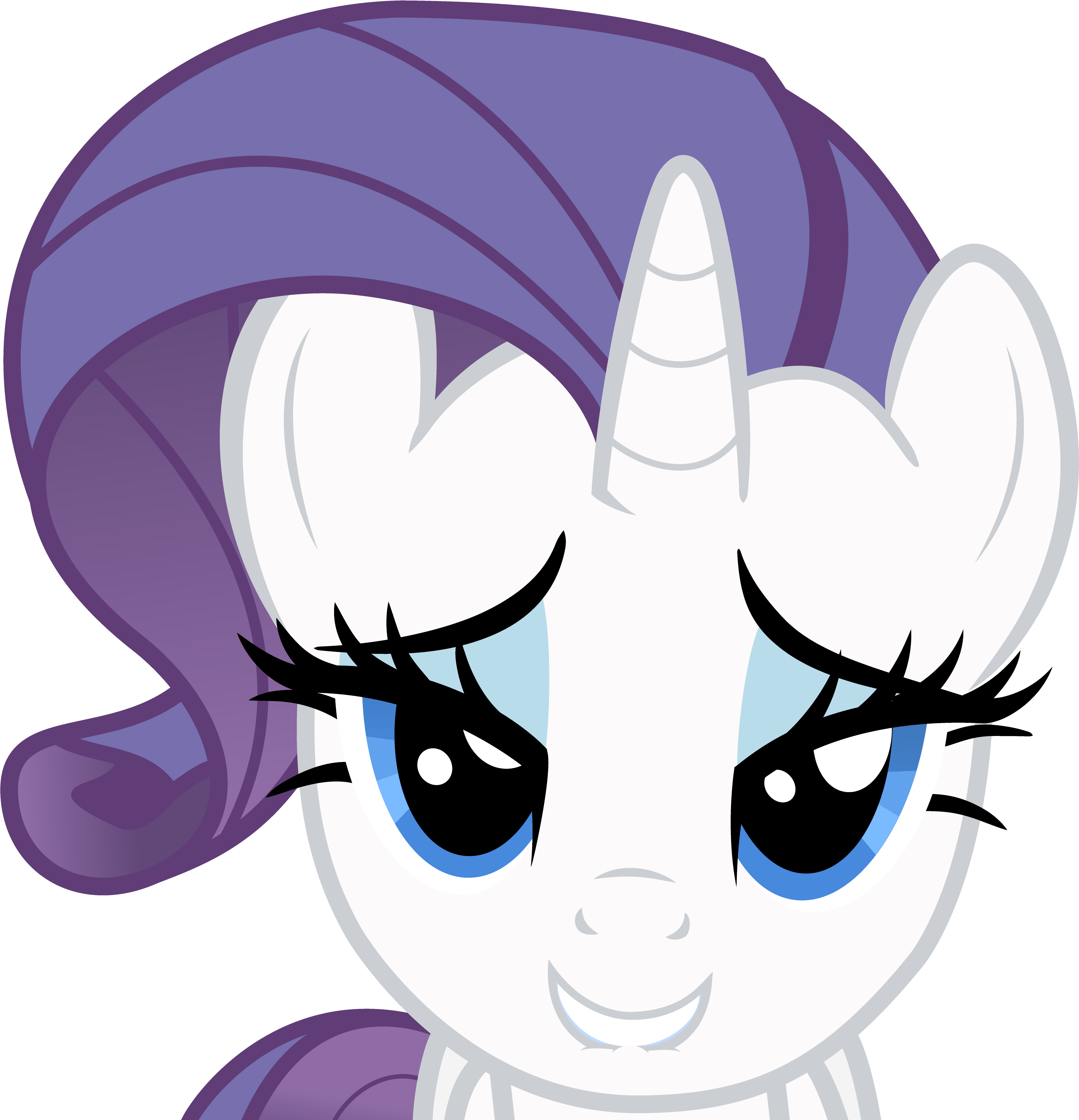 Rarity Pinkie Pie Rainbow Dash Pony Eye - Rarity Bedroom Eyes Gif (4000x4060)