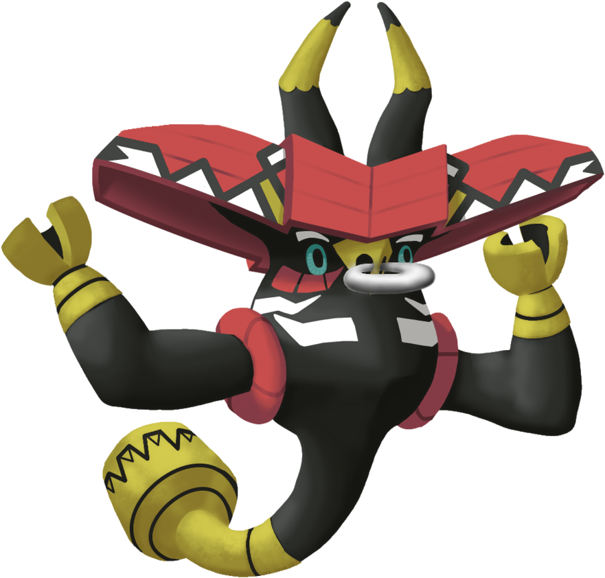 Tapu Bulu By St753m - Pokemon Tapu Bulu Toy (894x894)