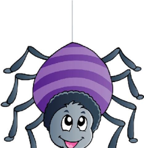 Cartoon Spiders Clipart - Cartoon Insects (640x480)