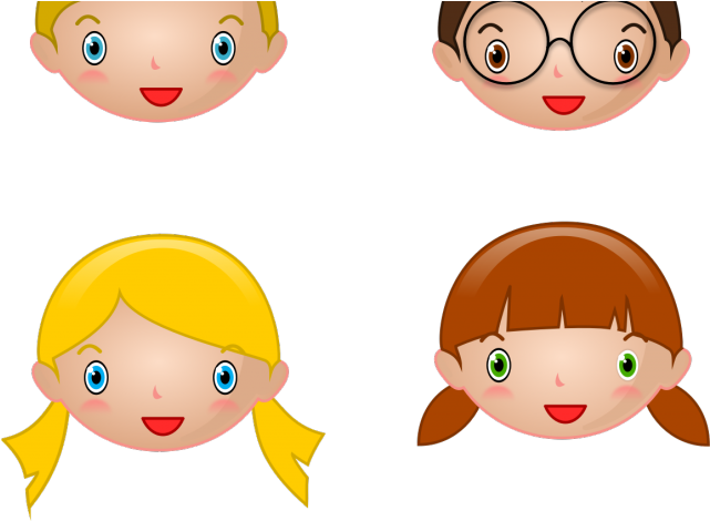 Org Cliparts - Kids Face Png (640x480)