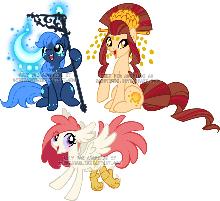 Chinese New Year Pony Adoptable 2 By Sakuyamon - Chinese New Year Adopts (900x821)