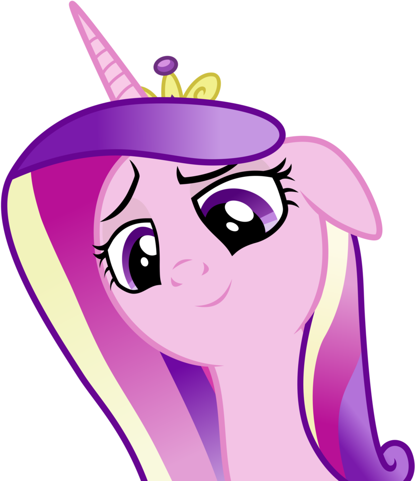 Vector Princess Cadence By Kyss - Pony Butt Hurt (834x957)