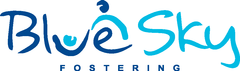 Blue Sky Logo Png1 - Blue Sky Fostering (953x281)