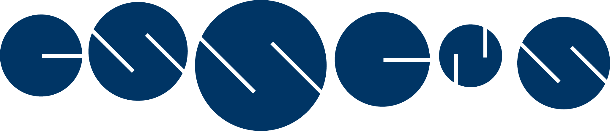 Essens Blue Logo - Essens Just Feel (2053x443)