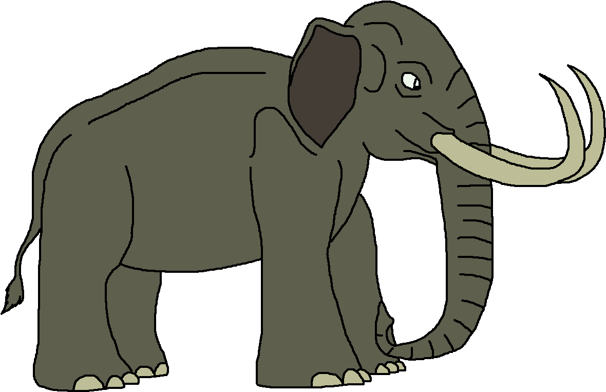 Woolly Mammoth - Dinosaur Pedia (1195x782)