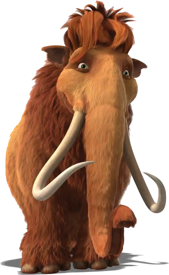 Ellie - Elephant From Ice Age (604x950)