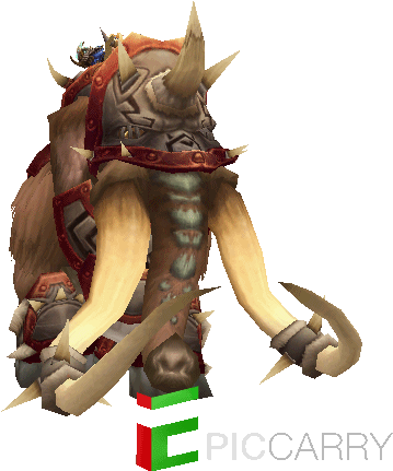 Reins Of The Wooly Mammoth-horde - Figurine (500x500)