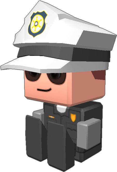 It's For The Traffic Police Car - Cartoon (768x768)