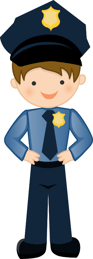 Danielle M - Police Clipart (324x900)