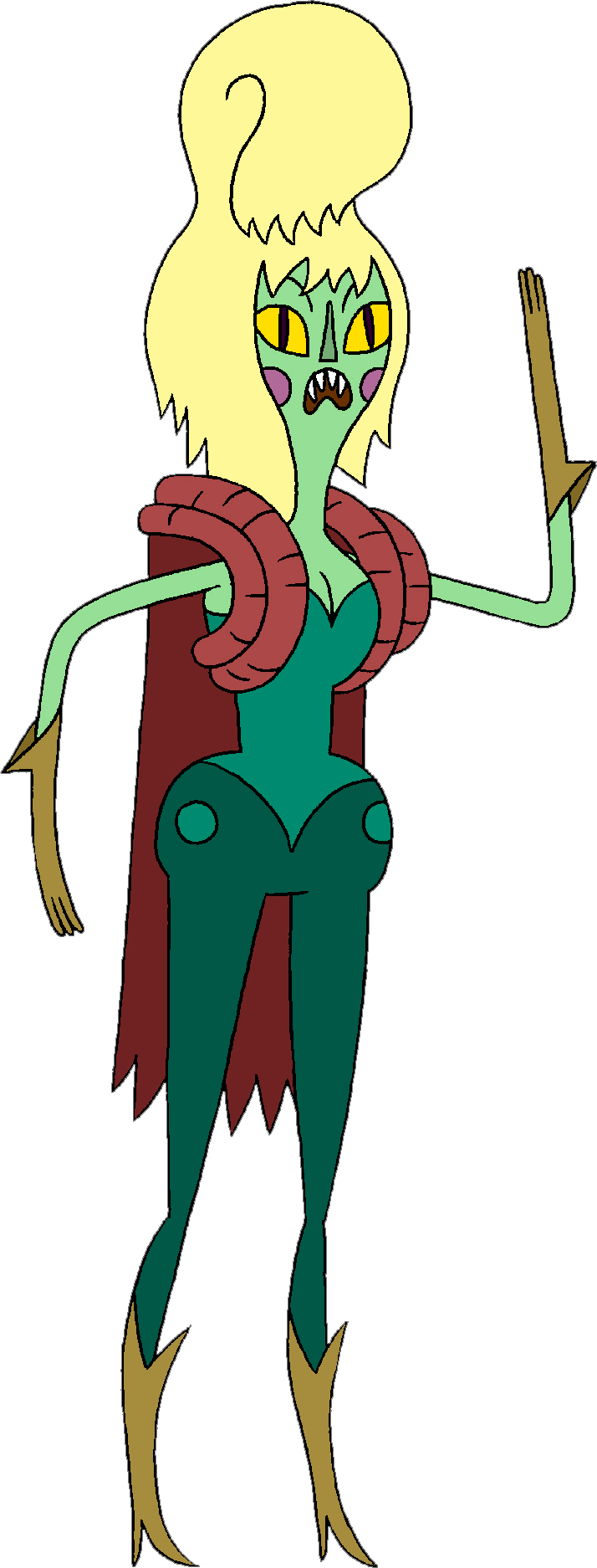 Lady Wizard - Science Wizard Adventure Time (714x1874)