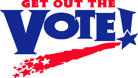 Best Election Day Clipart Out The Vote - Get Out The Vote (472x266)