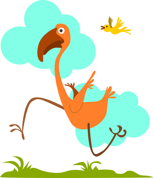 Run Birdie Run Clip Art At Clker - Run Clipart (645x750)