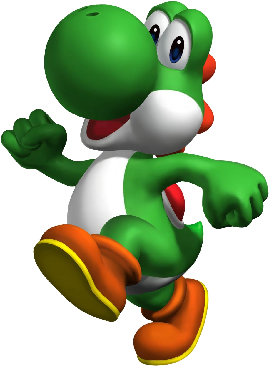 Yoshi Clipart Run - De Yoshi Super Smash Bros (939x1270)