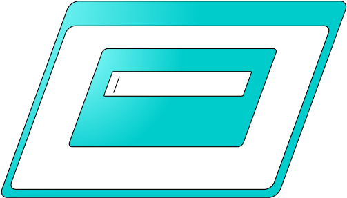 How To Set Use Run Command Dialog Icon Svg Vector - Display Device (1316x750)