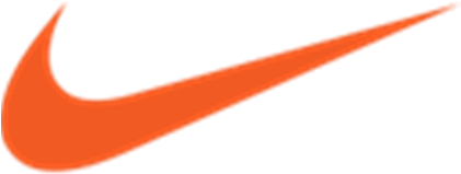 Nike Clipart Svg - Orange Nike Logo Transparent (420x420)