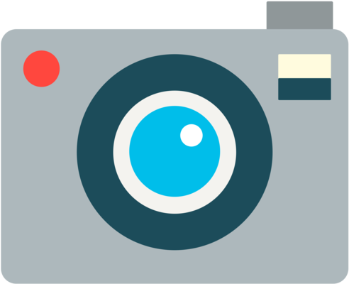 Photo Camera Clipart Camara - Circle (512x512)