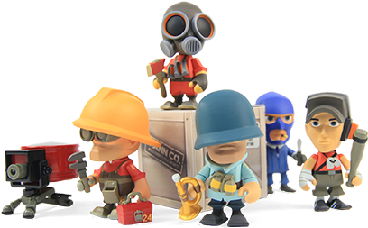 Take A Peek At All The Great Toys Coming Into Stock - チーム フォートレス2 3インチ ビニール フィギュア 12個入り… (450x420)
