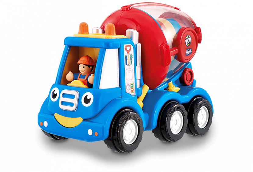 Wow Toys For Baby Toy Car Png - Wow Toys Mix 'n' Fix Mike (830x564)