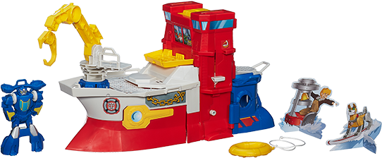 High Tide Rescue Rig - Playskool Heroes Transformers Rescue Bots Toys (542x429)