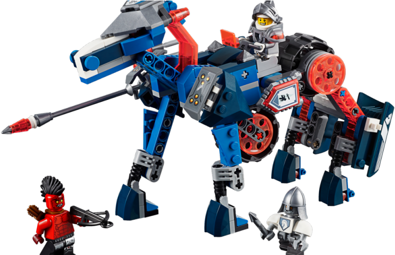 Best Shop To Buy Kids' Toys Toys R Us - Lego Nexo Knights Lance's Mecha Horse (825x510)