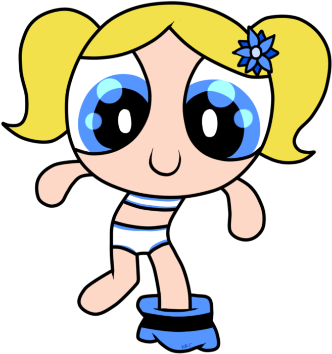 Bubbles By Your Crazy Artist - Powerpuff Girls Bubbles Deviantart (943x847)