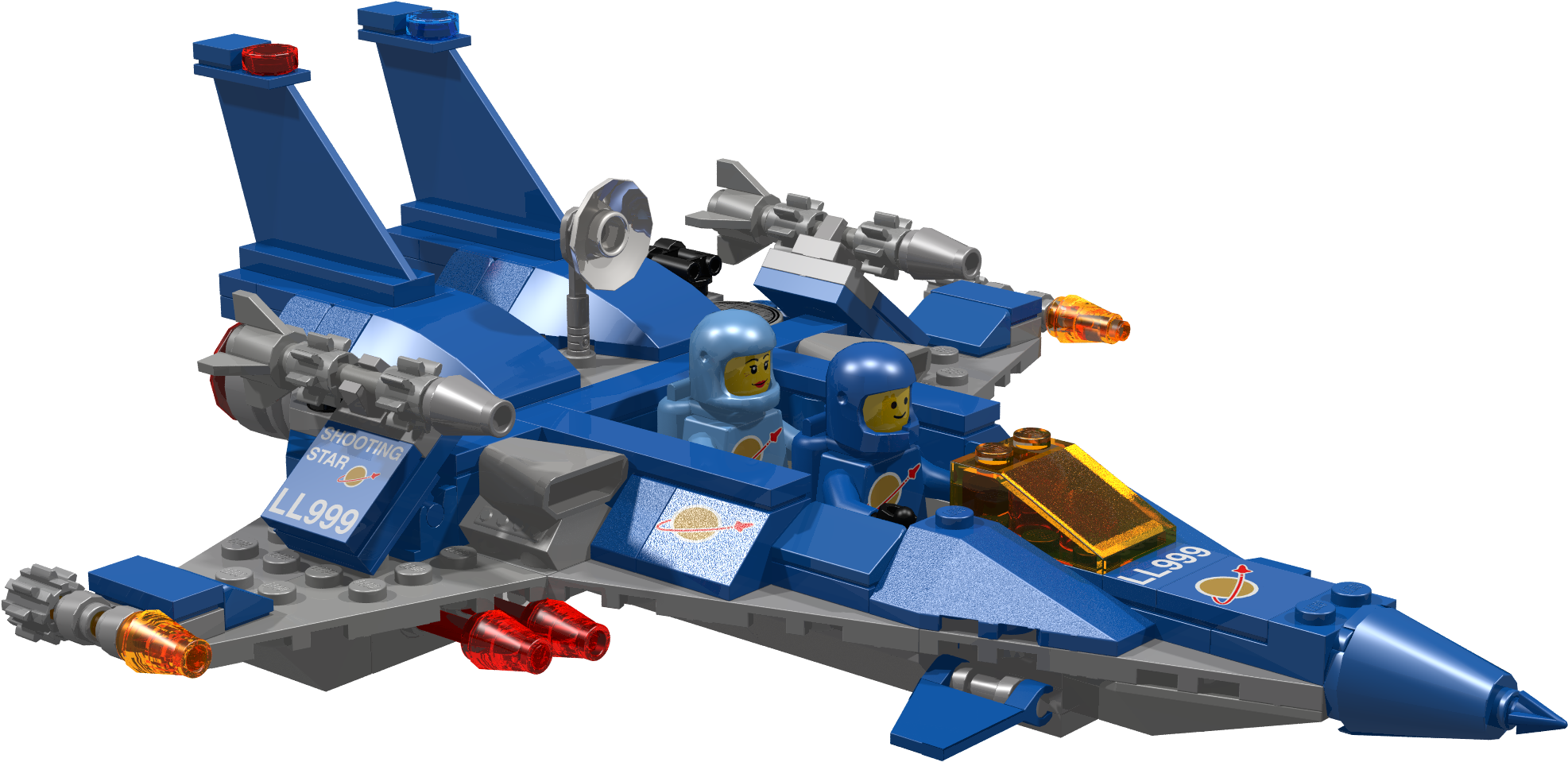 Lego Ideas Toy Lego Space The Lego Group - Lego Modular Spaceship Ideas (2000x1500)