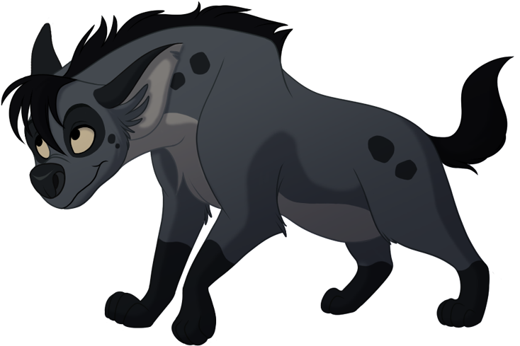 Index Of /images/clipart/hyenas - Hyena Cartoon Png (750x546)