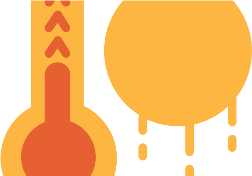Warm Weather Is Expected In South And Southwest Of - Thermometer (512x350)