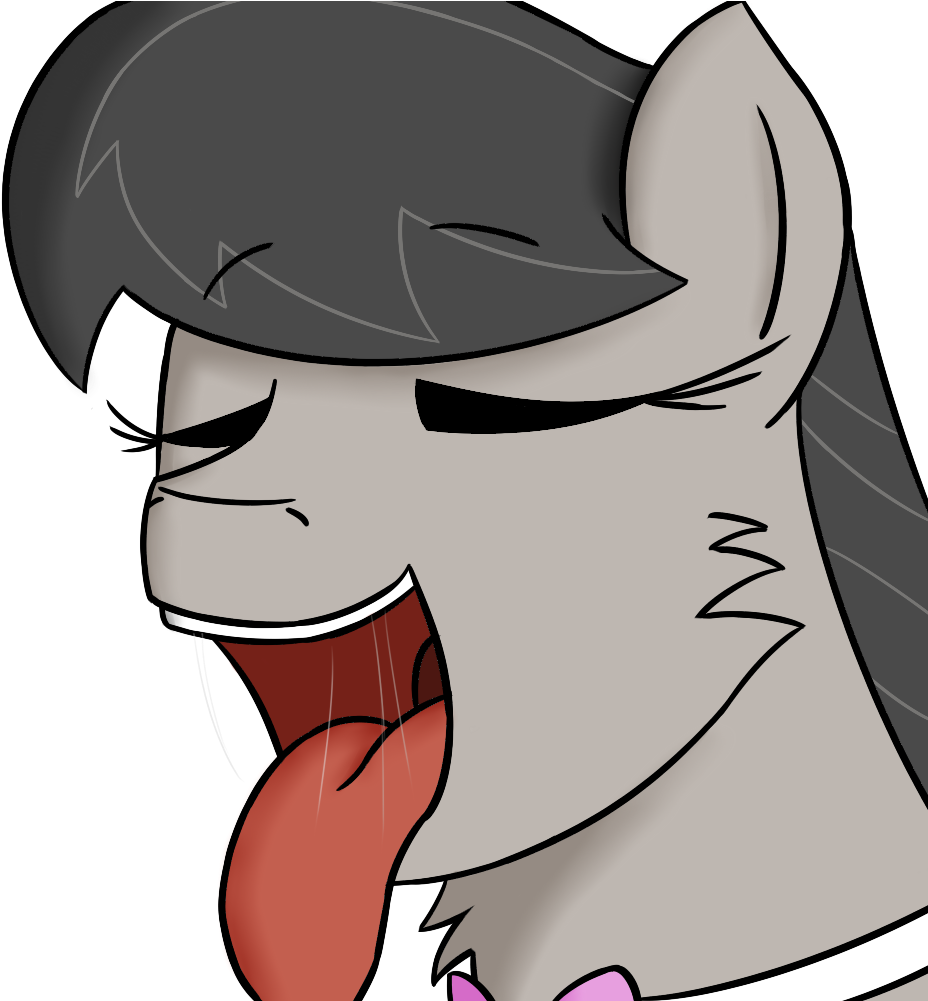 Yannerino, Drool, Eyes Closed, Maw, Mawshot, Octavia - Cartoon (1000x1000)