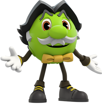 President Spheros - - Pacman And The Ghostly Adventures Characters (392x401)