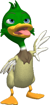 Cool Cartoon Ducks Images Funny Duck Dance Duck Funny - Duck Gif (390x390)