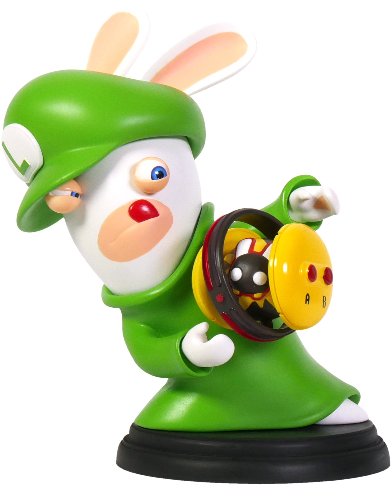A-mario & Rabbids Luigi 6 Inch Figurine - Mario Rabbids Kingdom Battle Figures (1559x2160)