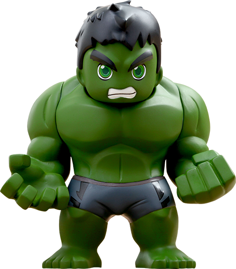 Hot Toys Hulk Vinyl Collectible - Hot Toys Marvel Avengers Age Of Ultron Cosbaby Hulk (480x547)