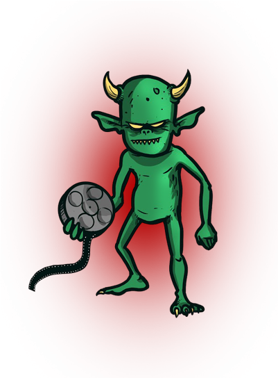 Recently Escaped From An Undisclosed Mental Institution - Cartoon (424x543)