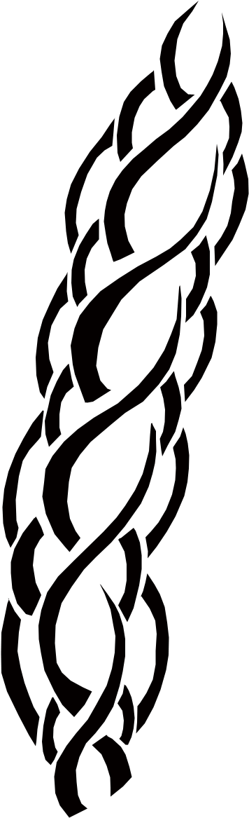 Tribal Feather By Godsmackgrl13 - Tribal Forearm Tattoo Designs (410x1181)