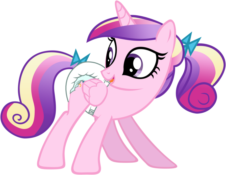 Cupcakescankill, Diaper, Diaper Fetish, Princess Cadance, - My Little Pony Characters Coloring Pages (900x701)