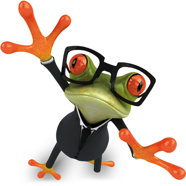 Tree Frog True Frog System Technology - Frog With Glasses (654x644)