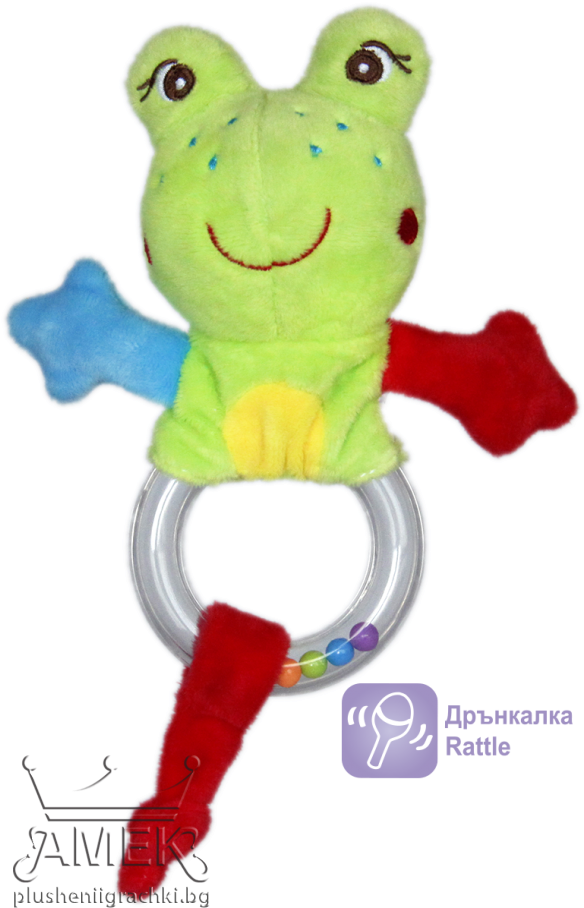 Frog - Baby Rattle - Baby Rattle (599x911)