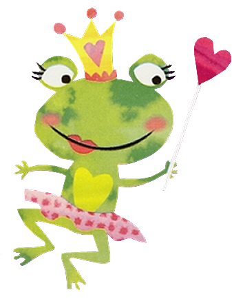Frogs Queens With Crowns - True Frog (359x436)