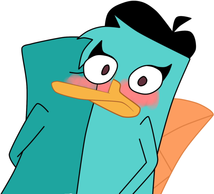 Perry The Platypus, Aka Agent P, Pet Of Phineas And - Kiss (790x1012)