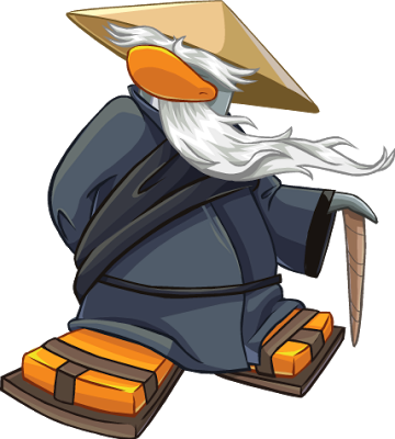 He Looks Pretty Neat - Club Penguin Ninja Sensei (360x400)