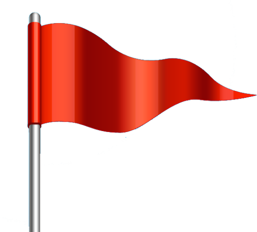 Workplace - Red Flag Icon (512x462)