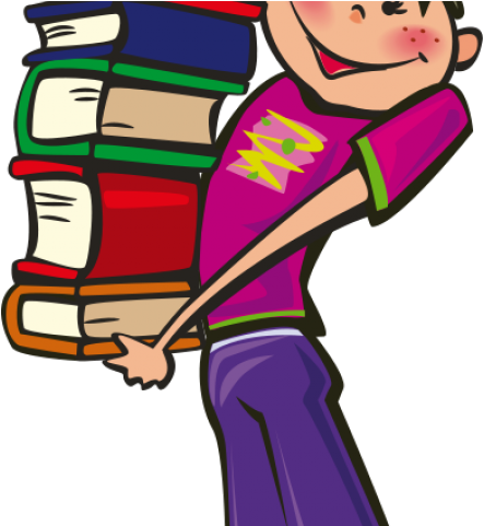 School Books Clipart - Cartoon & Books Tote Bag, Adult Unisex, Natural (640x480)