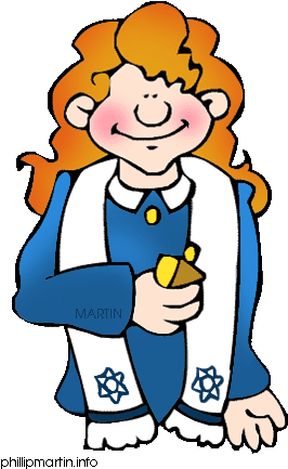 Related For Jewish Clip Art - Jewish Girl Clipart (292x450)